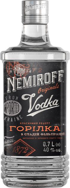 Горілка Nemiroff Originals штоф 40% 0.7 л